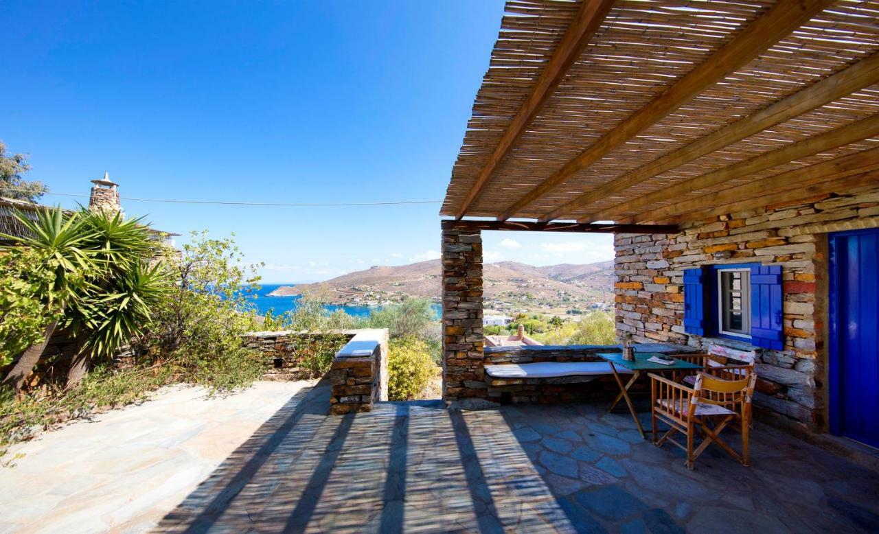 Otziás Stone House With A Magical Viewヴィラ エクステリア 写真